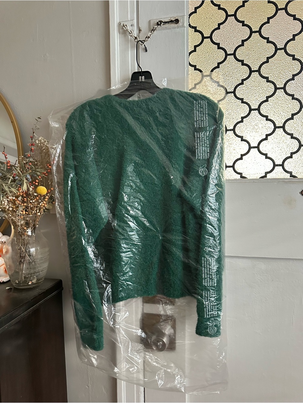 MOTHER Green 'Mother Trucker' Alpaca Sweater - Picture 6 of 6